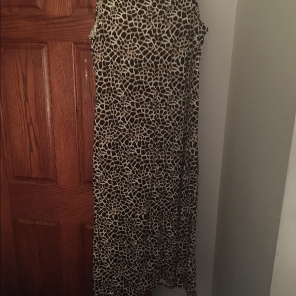 Leopard design maxi dress - Picture 5 of 5